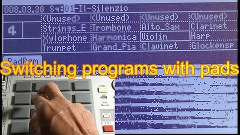 Switching programs with pads (MPC1000 & MPC2500)
