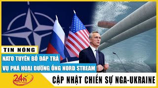 Nga nói NATO từng tập trận gần điểm rò rỉ đường ống Nord Stream | Xung đột Nga Ukraine mới nhất