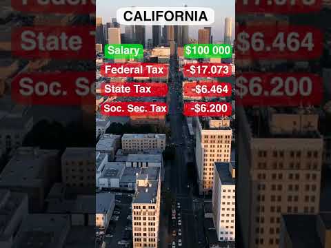 Зарплата В Калифорнии После Налогов