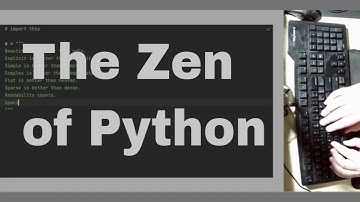 The Zen of Python | Coding ASMR