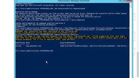 Connect to Exchange Online Using Remote PowerShell