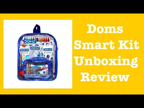 Doms Smart Kit, Unboxing | Doms | Creativity | Story | Review | Colour ...