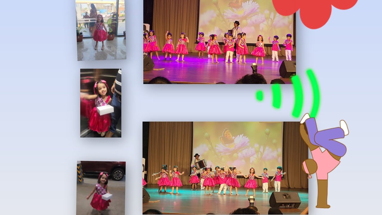 Aaj hai mera annual day our maine kiya dance 💃 💖 #cute #family #enjoyment 