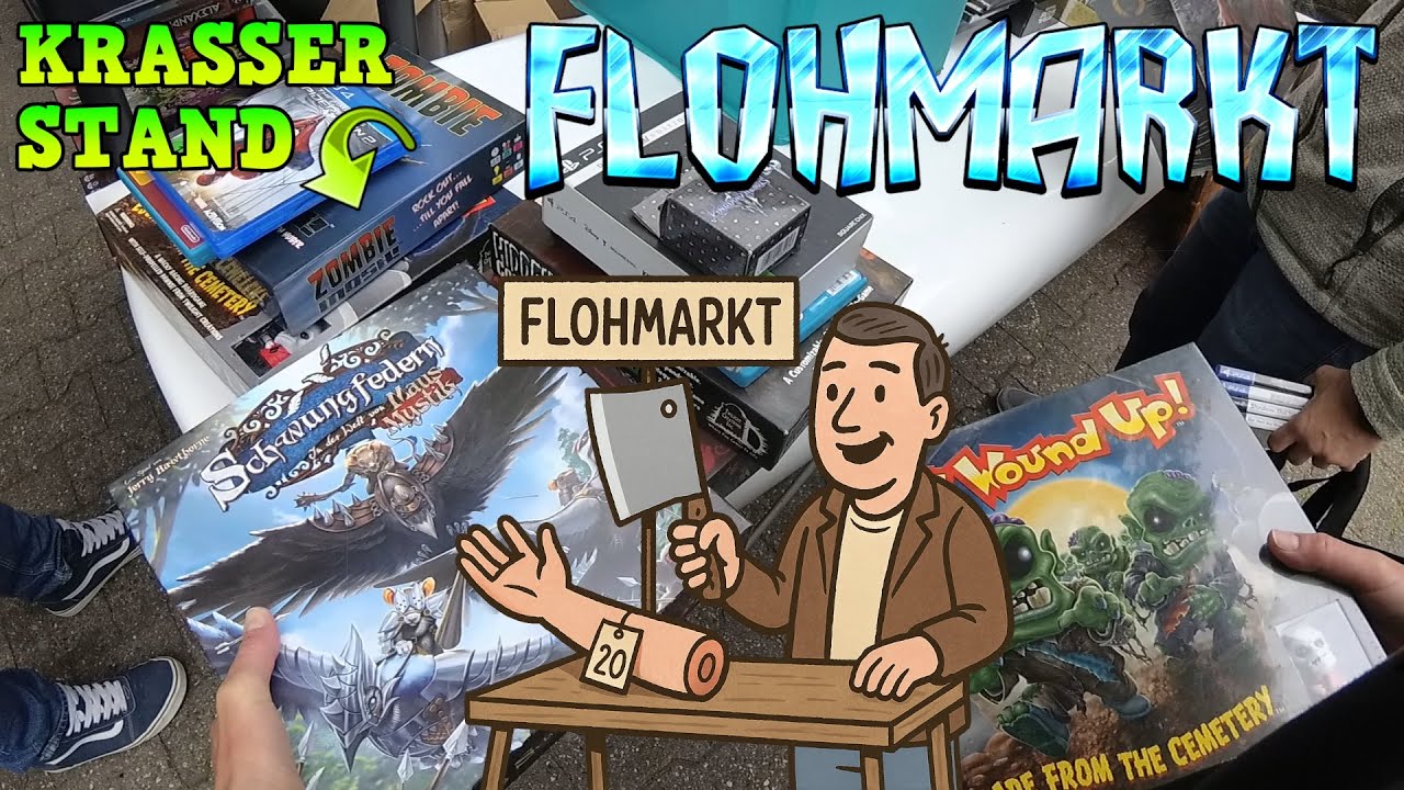 Retro Flohmarkt Action 🕹️ Ich kaufe einen Arm auf dem Flohmarkt & günstiger Epic Loot vom Sammler