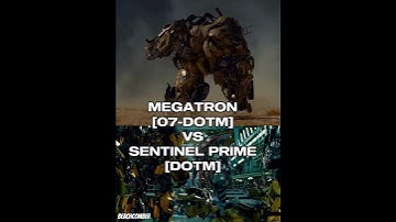 Megatron vs Sentinel prime #foryou #transformers #recommended #fyp #edit #1v1 #capcut #shorts #yt