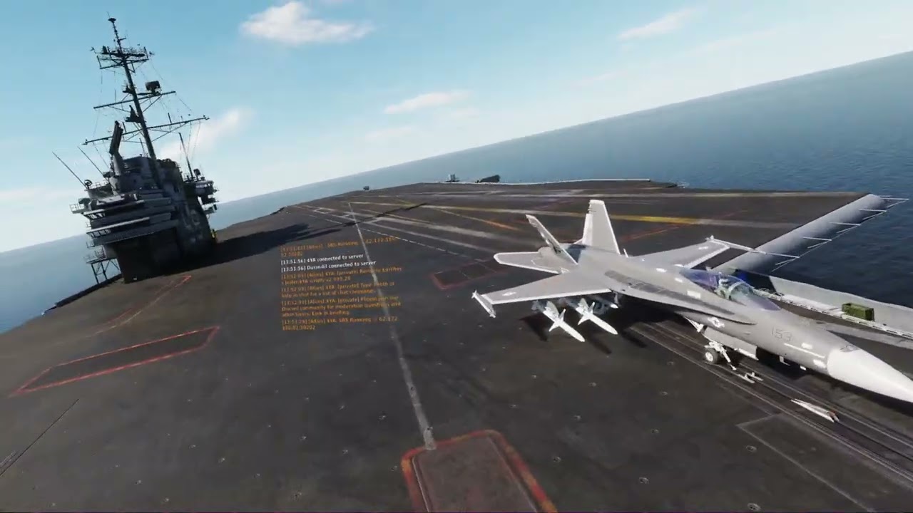 FA18 Hornet in VR- DCS - KOLA map