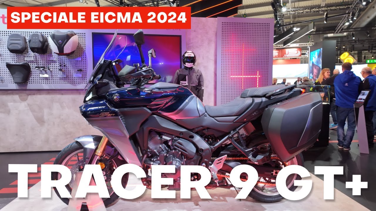 Resin Bike Motorstickers Compatibel met Yamaha Tracer 9-9 GT - 9 GT 2021-2026. Koffer- en tasbeschermers, volledige bescherming tegen stoten en krassen. Harsstickers met 3D-effect, gemaakt in Italië