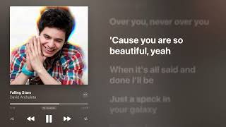 David Archuleta - Falling Stars (Karaoke Instrumental)