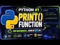 Python Print() Statment for beginners|| Python for Begginners #python1