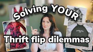 Solving YOUR thrift flip dilemmas (again) ✂️🧵