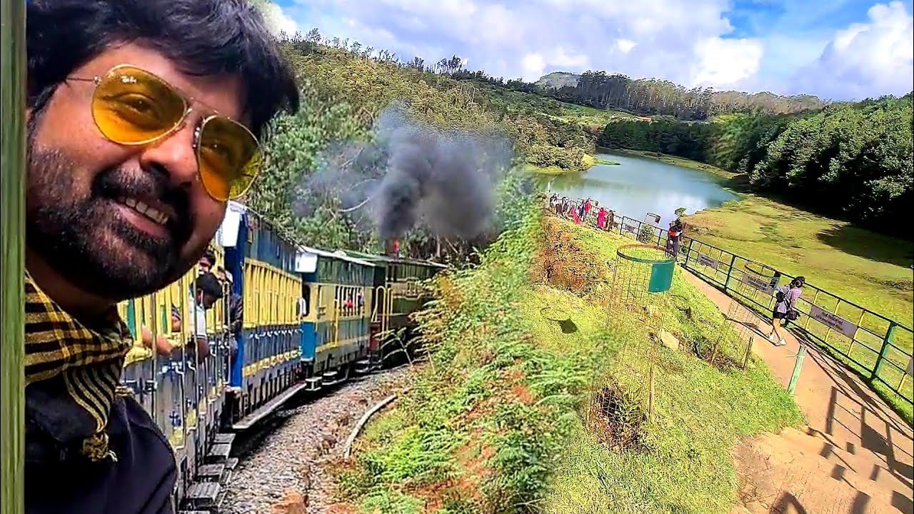 Ooty Toy train journey in 1st class Nilgiri Mountain Railways