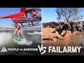 Wake surfing wins  fails  more  people are awesome vs failarmy