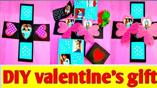 DIY valentine gift || special valentine gift || valentine card ideas
