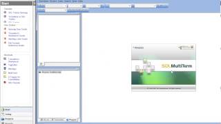 How to open a new termbase in Trados 2007