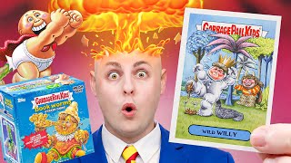 Opening The Grossest Trading Cards! (Garbage Pail Kids)