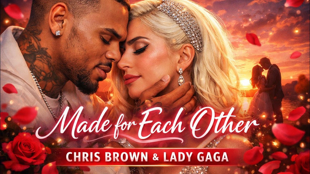 Made for each other -  Chris Brown ft Lady Gaga (2026 official music video) Emotional love song