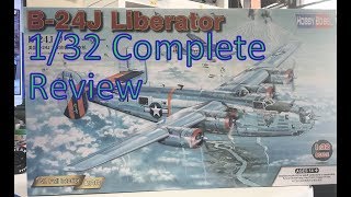 Complete review of HobbyBoss 1/32 B24 LIBERATOR