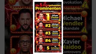 Top 5 Most Hated Promis in Deutschland 😡🇩🇪