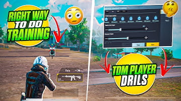 Best Drills To Become Fastest TDM Player 🤯🔥