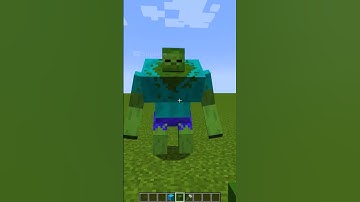 How to Summon a Mutant Zombie in Minecraft #shorts #memes