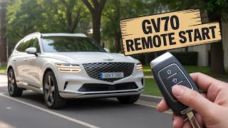Player Profile Genesis GV 70 – How to Do Remote Start