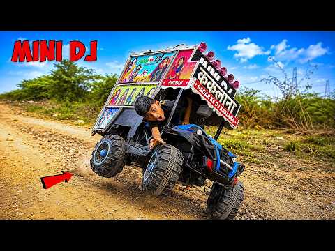 Mini DJ Palti Khate Khate Bach Gaya 😱 | World's Smallest DJ Truck