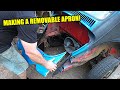 How i created a removable rear apron 1974 vw super beetle