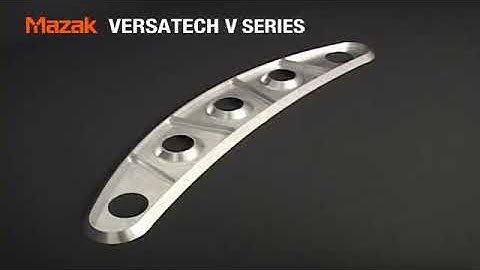 VERSATECH series 航空機部品の加工