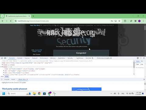 Hackthissite (Basic Level 3)