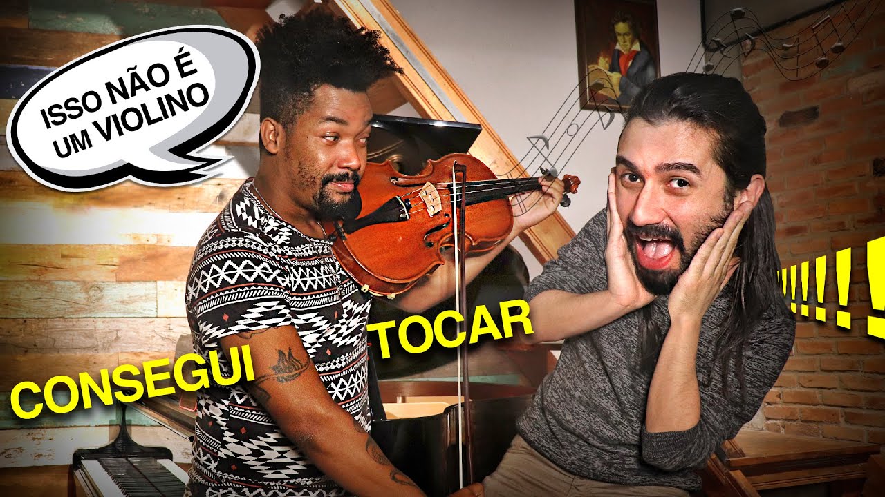 Minha 1ª Aula de: VIOLINO ops VIOLA - Franz Ventura