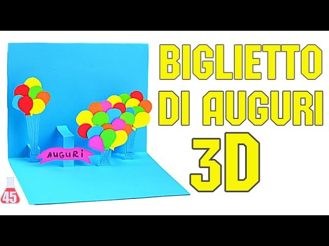 Come fare un biglietto di auguri 3D