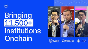 Bringing 11,500+ Financial Institutions Onchain With Swift, UBS, & Chainlink | MAS Project Guardian