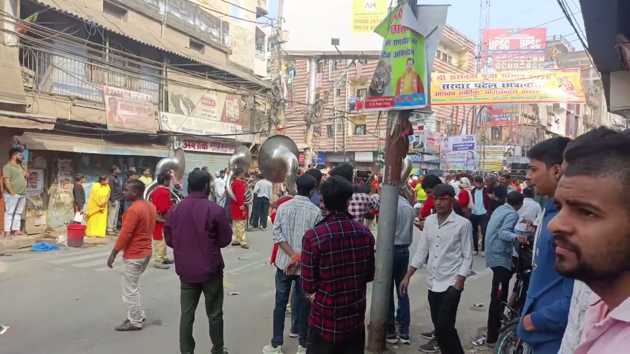 Shri Shri Saraswati Puja samiti patel chhatrawas visarjan 2026 