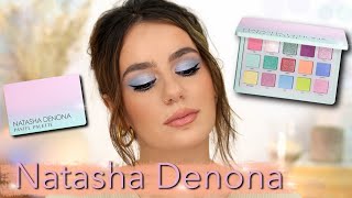NATASHA DENONA - PASTEL PALETTE || 5 LOOKS , Review + Application || Tania B Wells screenshot 4