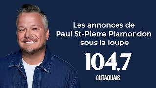 Les Annonces De Paul St-Pierre Plamondon Sous La Loupe