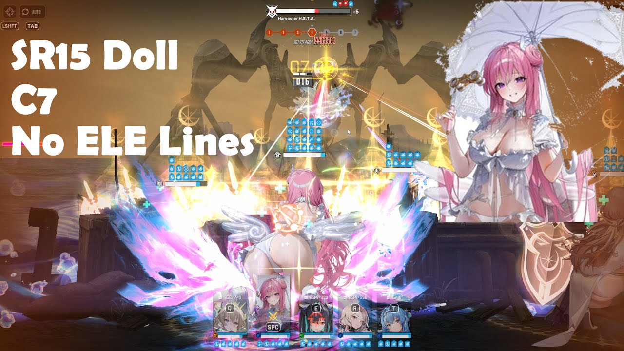[NIKKE] AI ; Harvester S9 Clear ; Summer Dorothy Debut