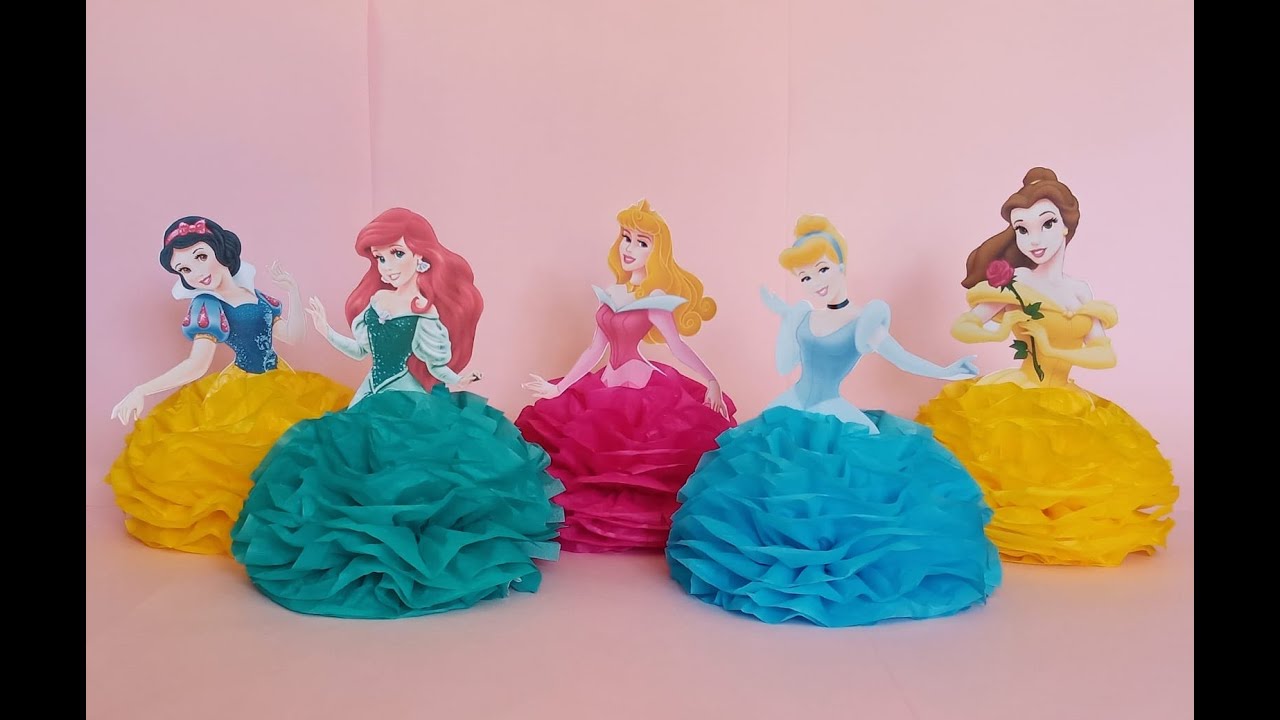 Centros de Mesa | Princesas