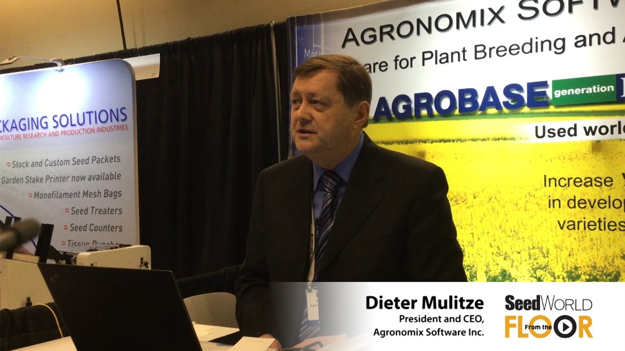 Dieter Mulitze of Agronomix Software Inc. Talks Plant Breeding Software astana
