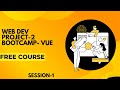 Full-Stack Web Development with Flask, VueJS &amp; SQLite (SESSION-1)
