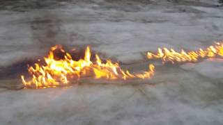 Burning Ice Is it possible??