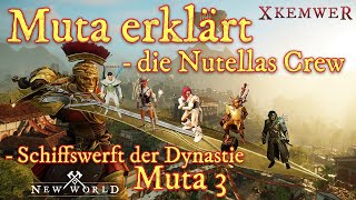 New World Muta Reihe Schiffswerft der Dynastie M3 erklärt Nutellas Crew und Azubi auf Deutsch und 4K