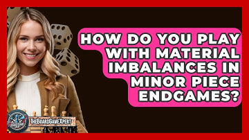 How Do You Play With Material Imbalances In Minor Piece Endgames? - The Board Game Xpert