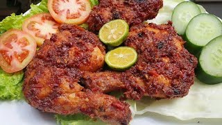 Resep ASLI Ayam Bakar Bumbu Rujak TERENAK dari Ayam Bakar Manapun!!!. 