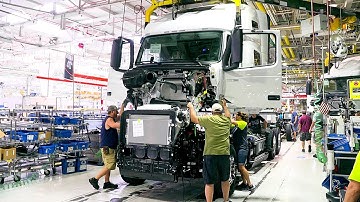 Volvo VNL & VNR Truck Production 🇺🇸 | Full Factory Tour at New River Valley Plant USA
