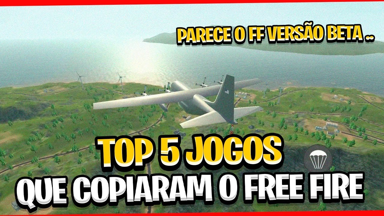 💥​ TOP 5 JOGOS GRÁTIS PARECIDO COM O FREE FIRE - O ULTIMO VAI TE  SURPREENDER!! 🙀​🙀​!! 