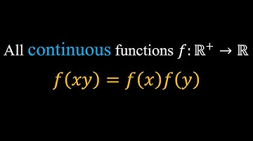 Again, Lets Lose Some Brain Cells| Given Continuous Property Only | Direct Method | f(xy)=f(x)f(y)