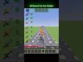 ALL SWORDS vs IRON GOLEMS How Many Each Kills? #minecraft #minecraftshorts #nobatidao #gamingshorts