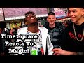 Time Square NYC Reacts to Street Magic!