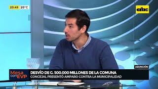 Concejal presentó un amparo contra la comuna de Asunción por no informar sobre G. 500.000 millones