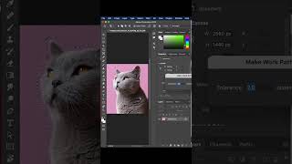 Outline stroke effect in Photoshop  #tutorial